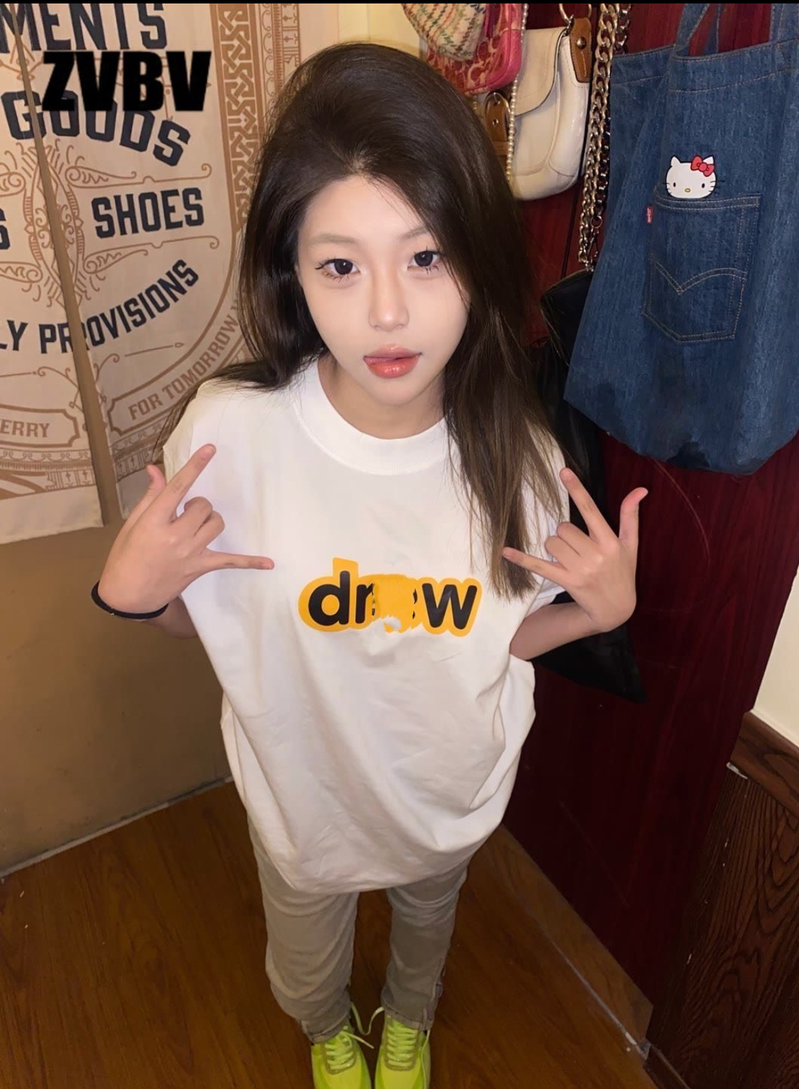 2025新款字母笑脸短袖男女同款