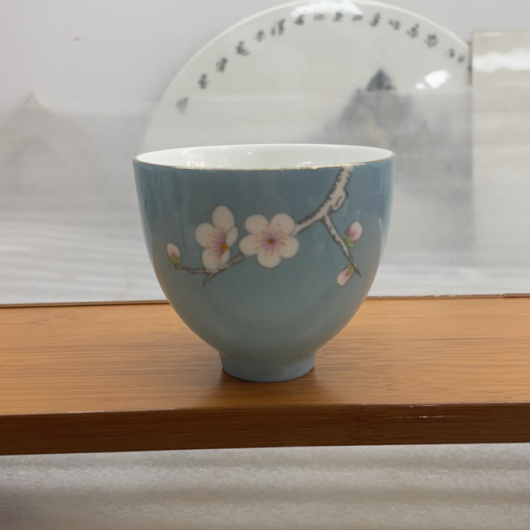 品茗杯功夫茶杯主人杯单杯中国风家用小茶杯