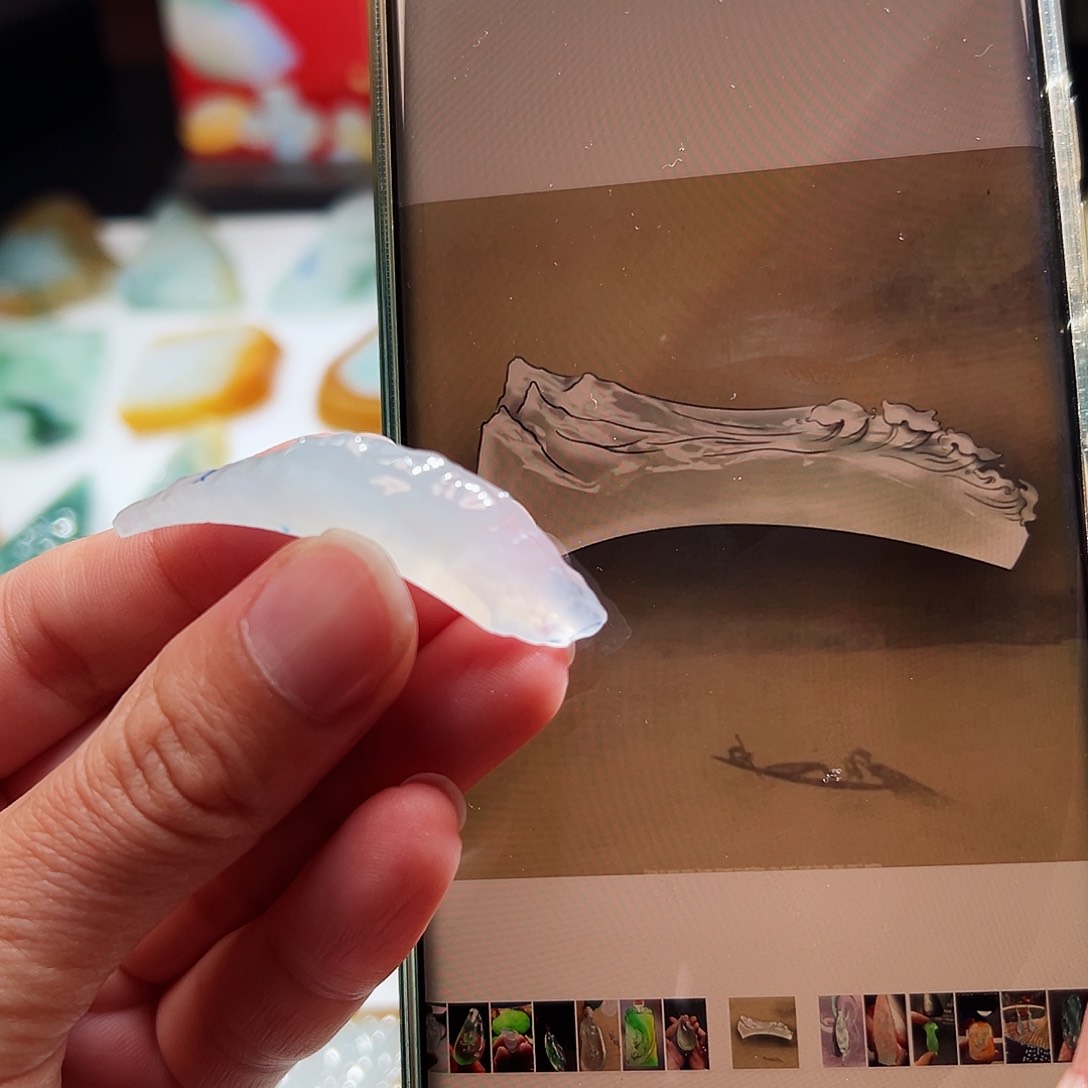 定制翡翠未镶嵌翡翠定制