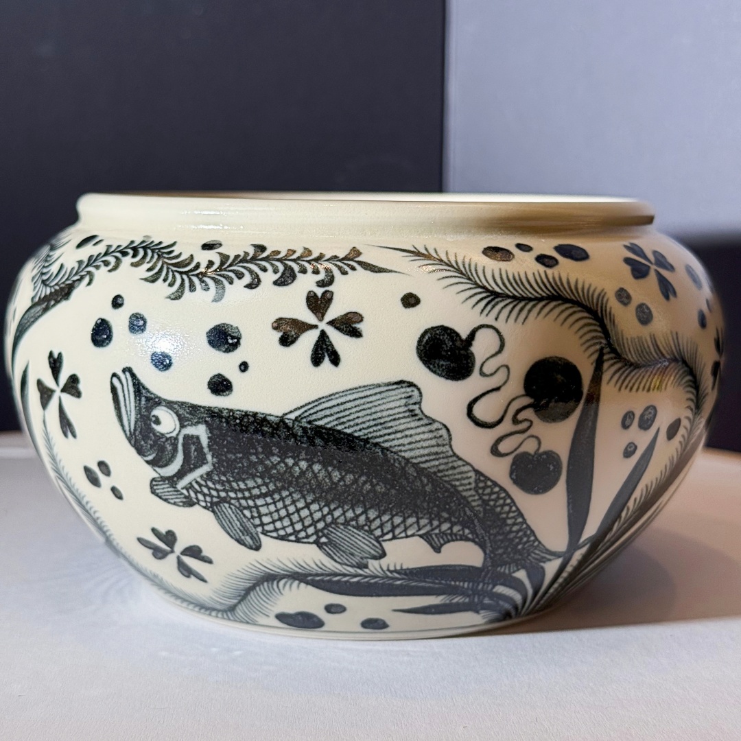 匡庐问津鱼藻将军罐水洗