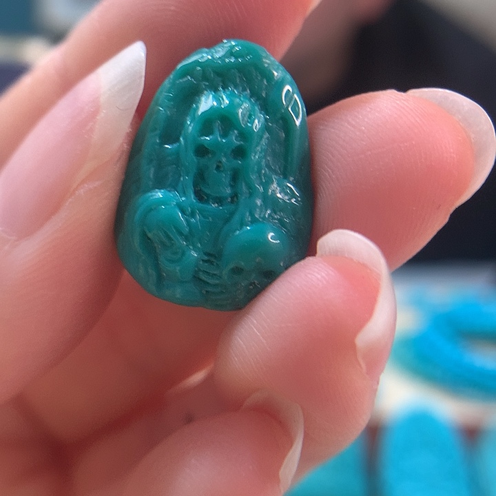 绿松石珠宝奇石未镶嵌