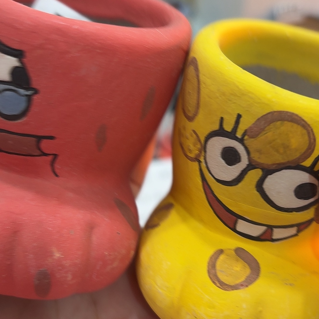 奕***艺陶瓷手工瑕疵多肉花盆