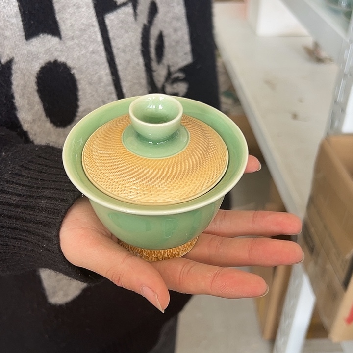 小米茶器龙泉青瓷