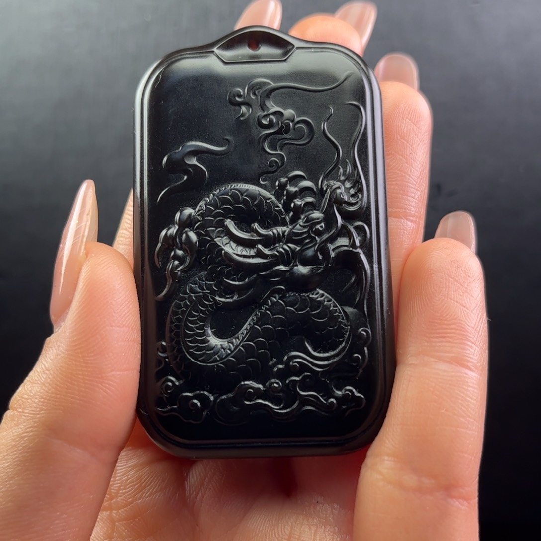 石英质玉木化挂件未镶嵌带*飞