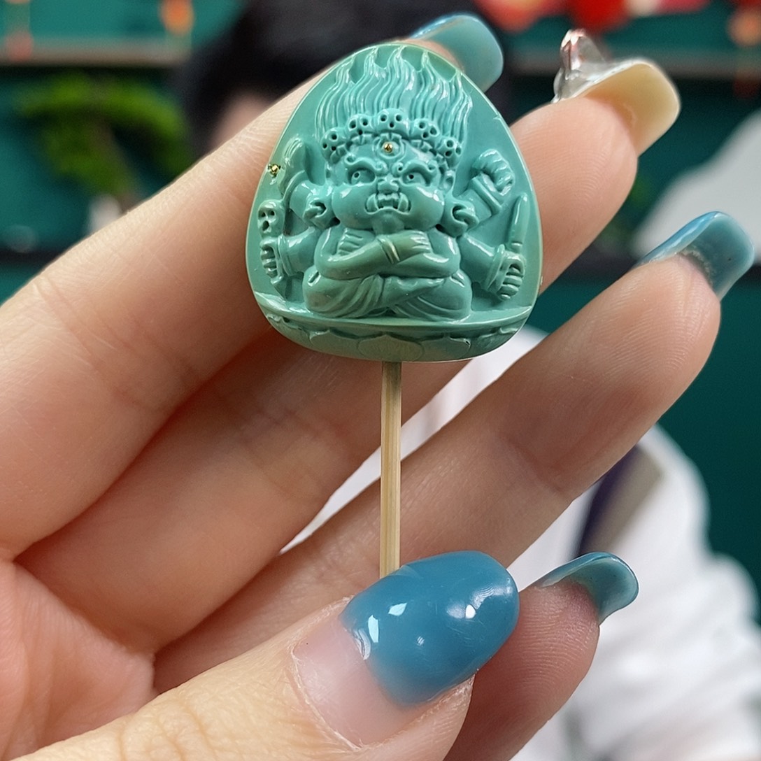 绿松石珠宝奇石未镶嵌