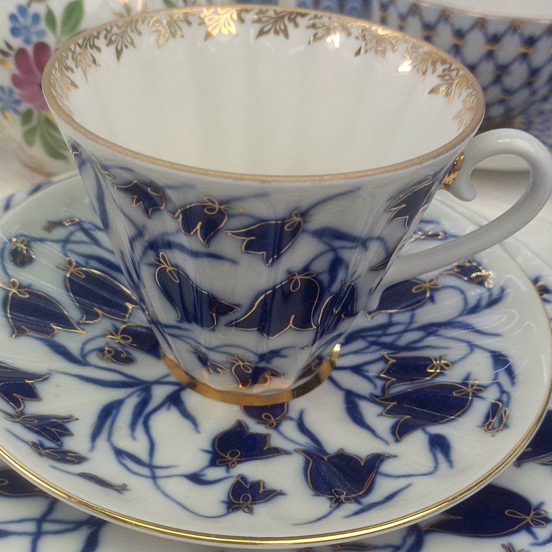 俄皇正品风信子杯硬瓷