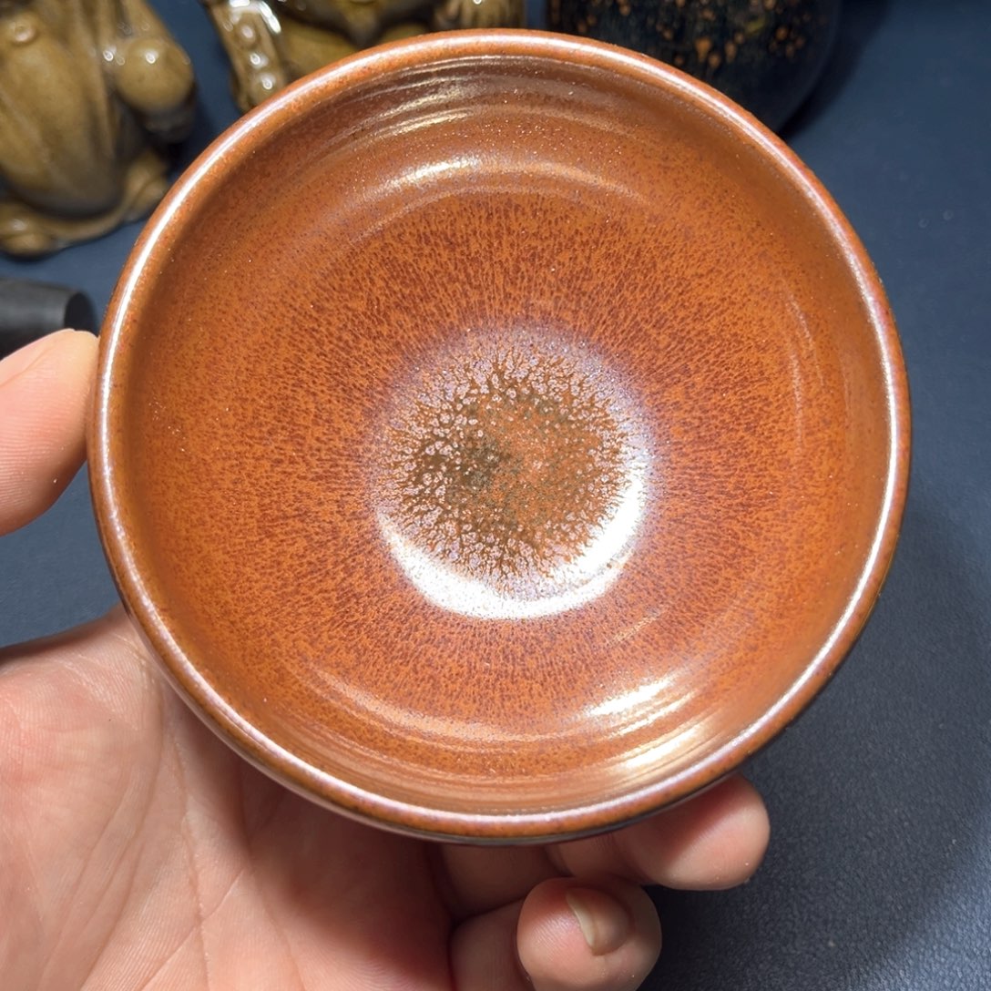 茶盏建盏手握泡茶主人杯