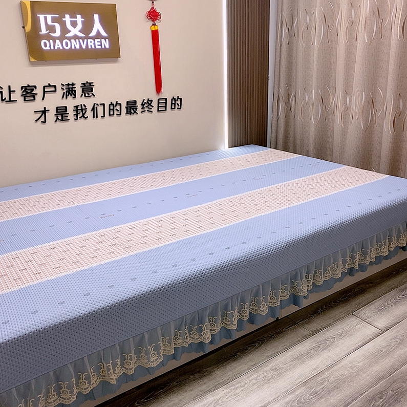 （大蕾丝花边）花边款炕盖榻榻米床单加大床盖炕垫四季款铺土炕盖