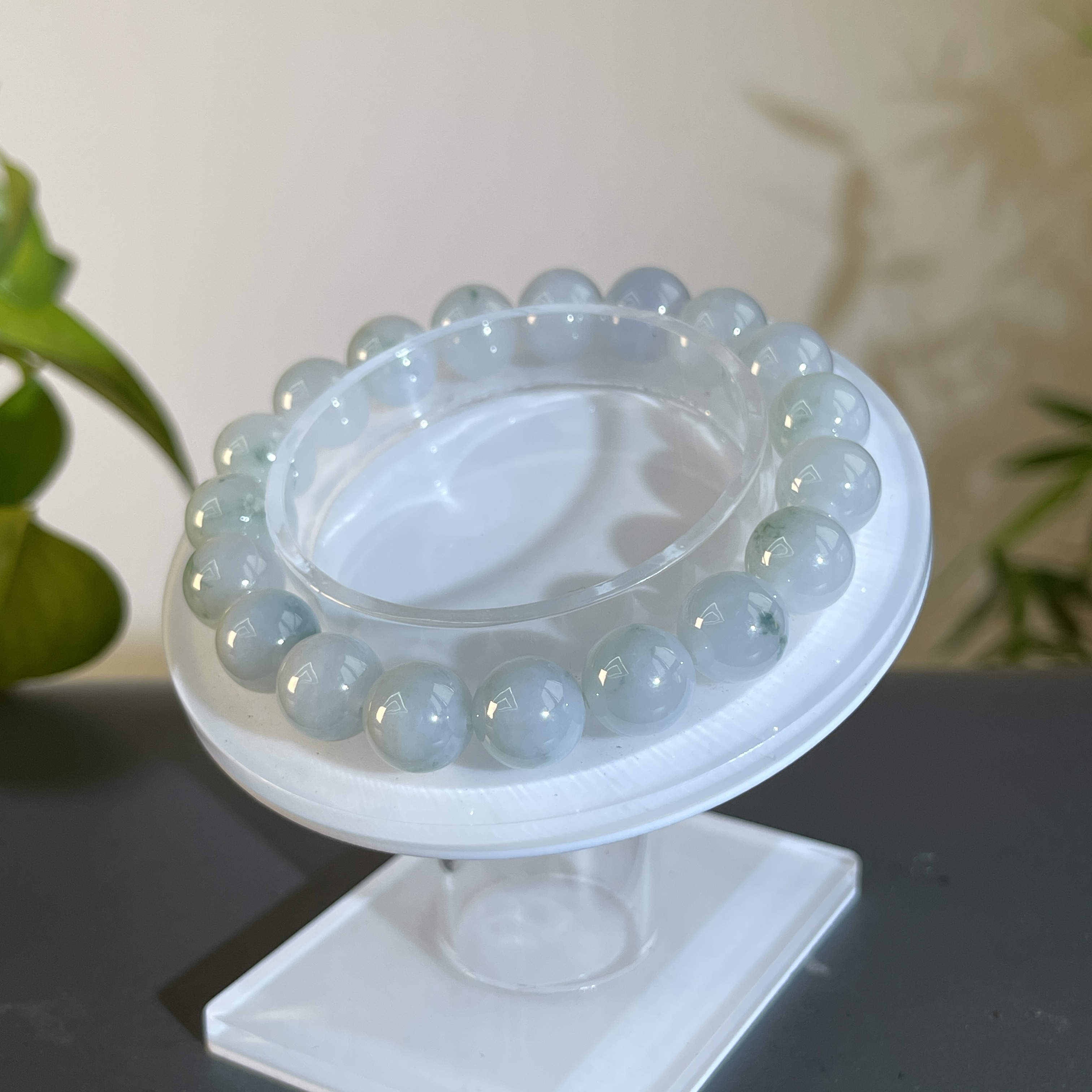 JTW23-73 天然缅甸A货翡翠 翡翠手串