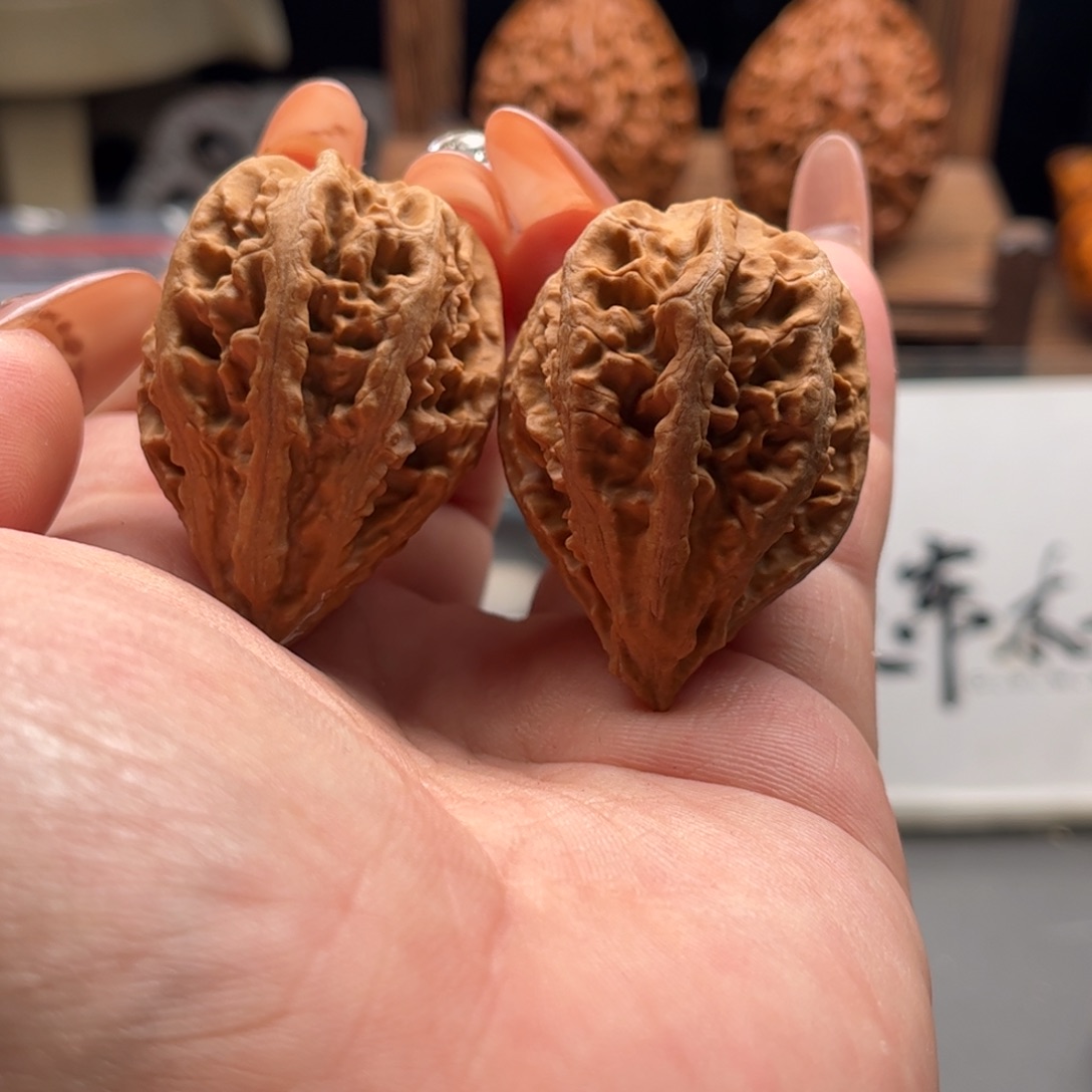 文玩核桃把件关东木子家楸大胖23