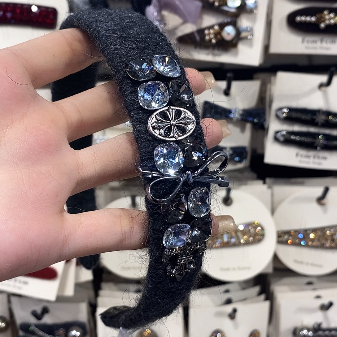 布艺铁合金重工发箍