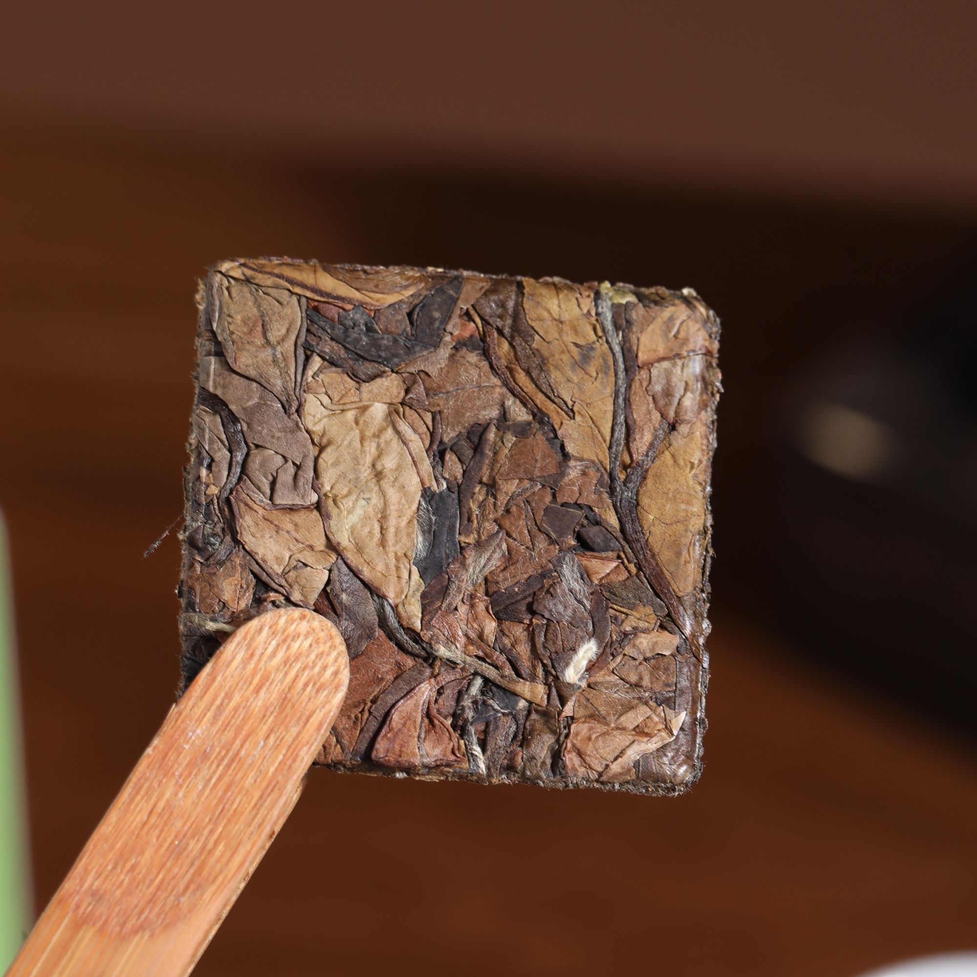 福鼎白茶随行泡寿眉方片饼干茶到手回甘甜润可焖可煮可泡