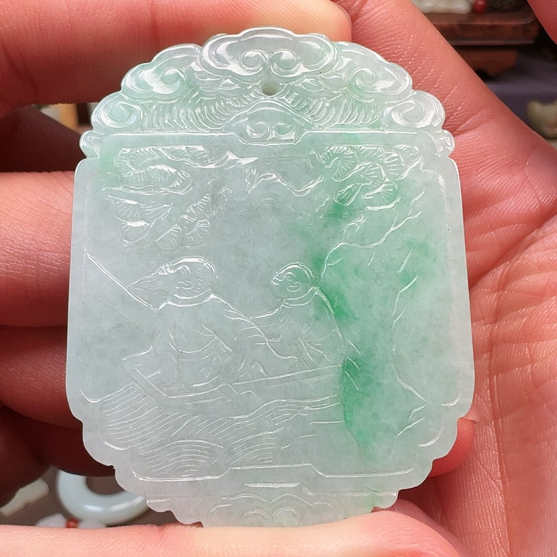 和田玉颈饰未镶嵌没