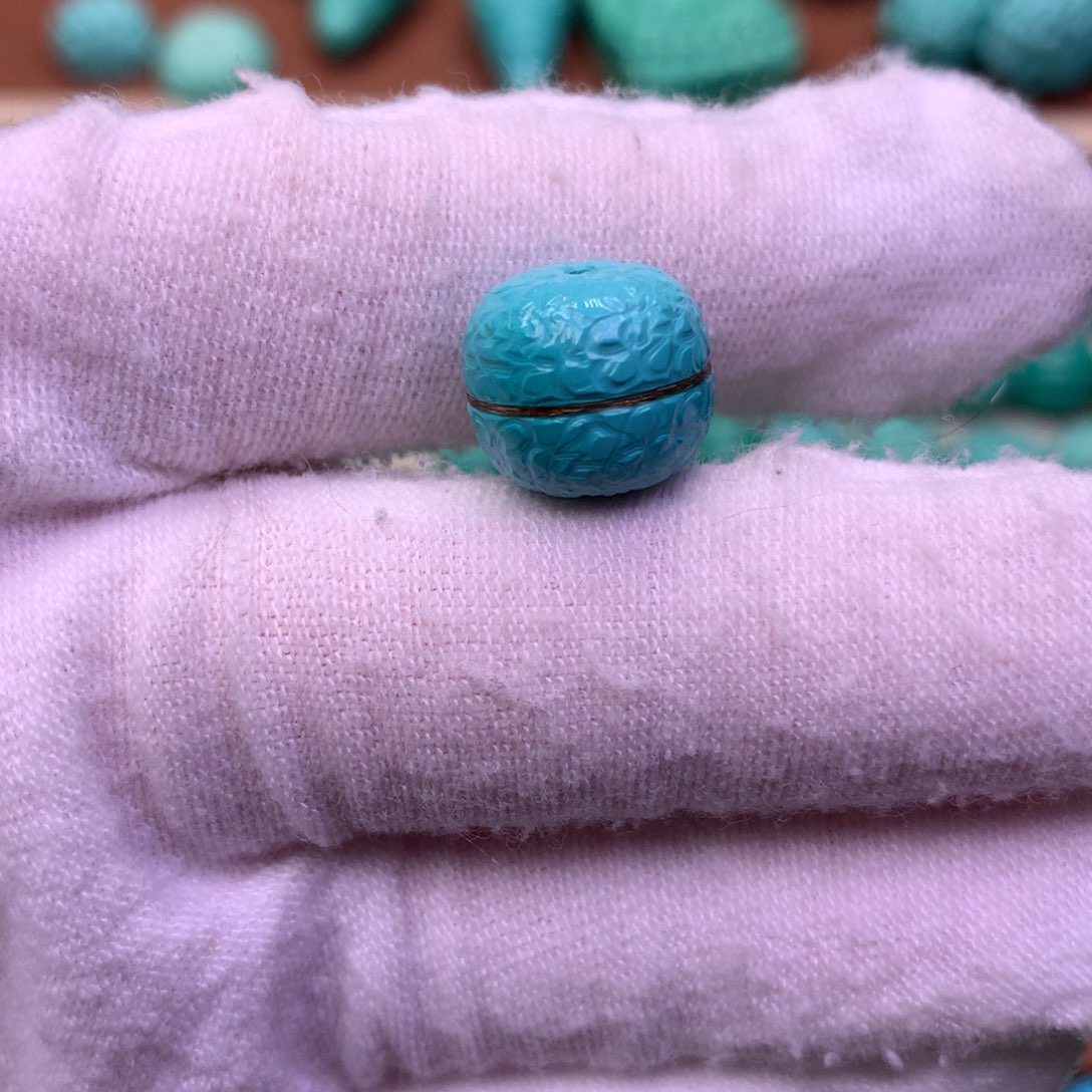 程***）原生态散珠配珠金腰带汉堡卡12