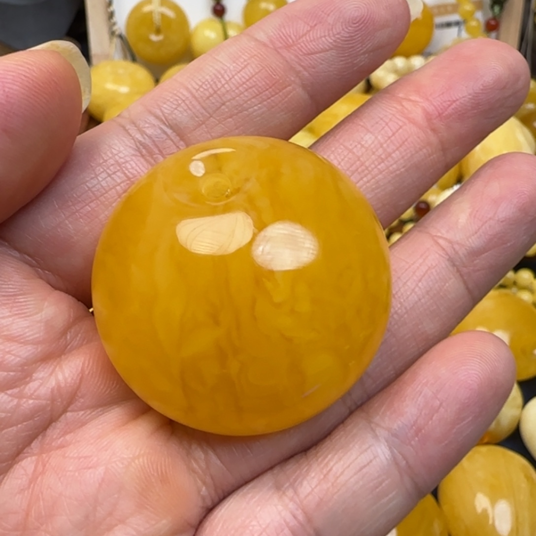 C***C蜜蜡未镶嵌颈饰天然蜜蜡