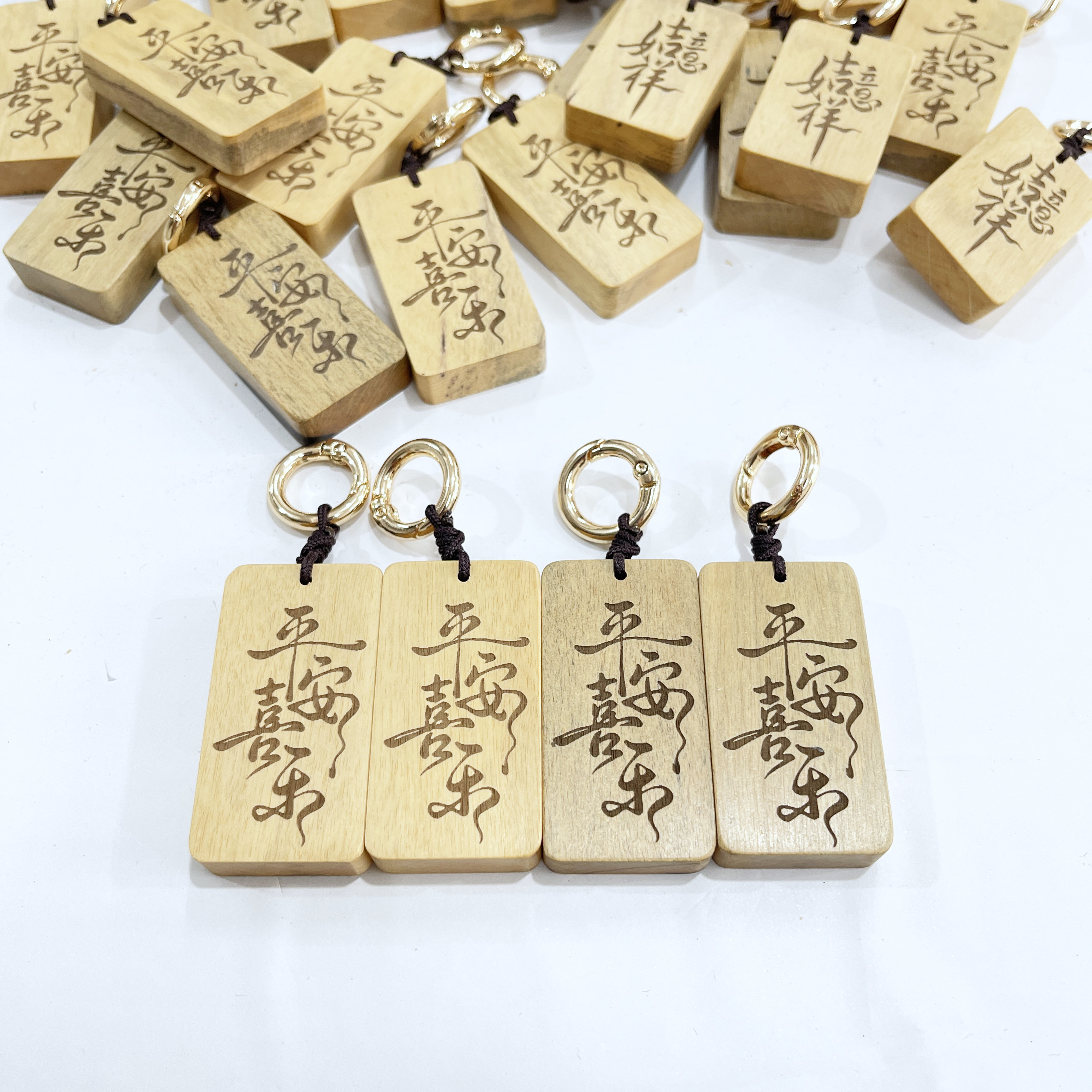 黑白檀挂件 苍月乌木吊牌 钥匙挂件 包包挂件