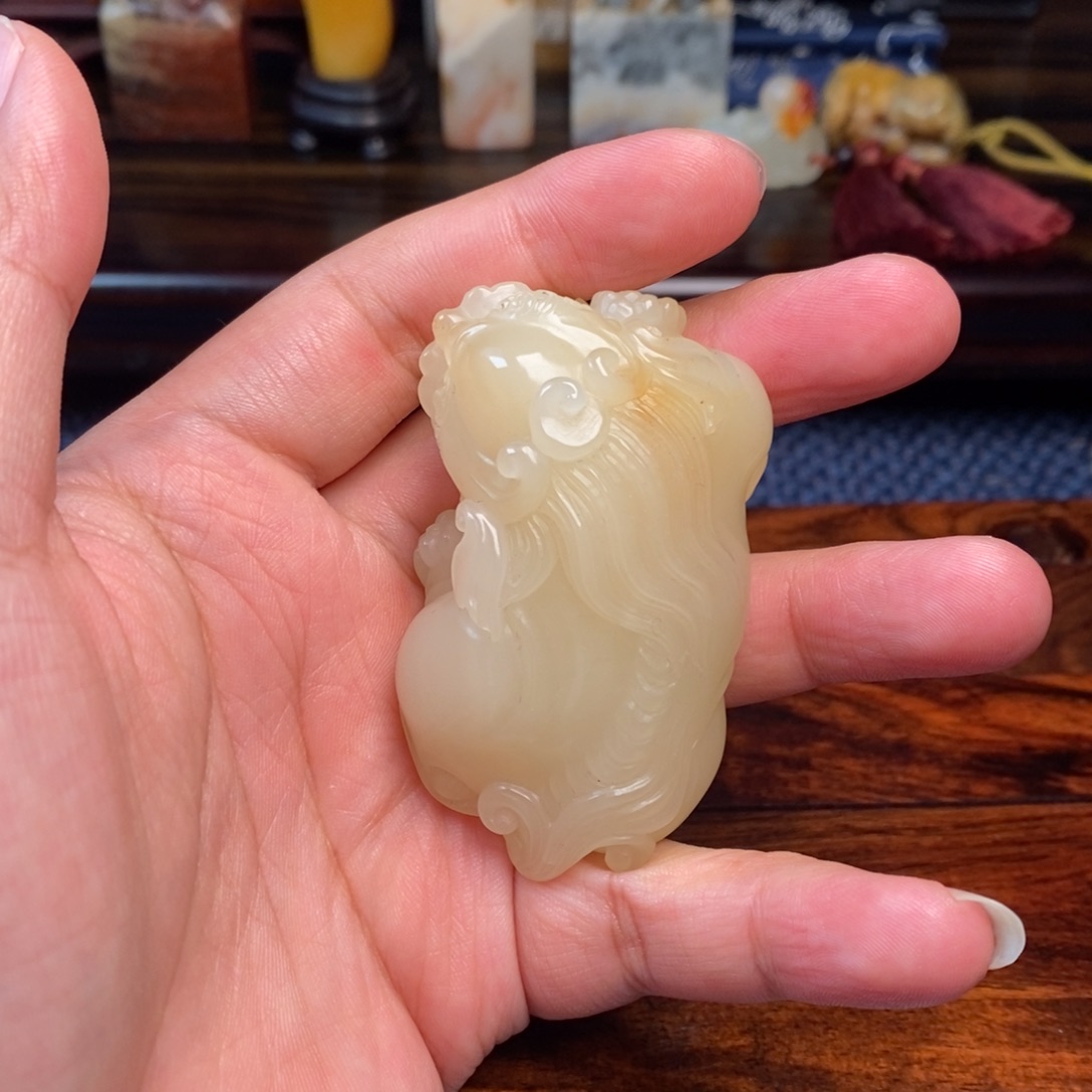 学**境寿山石收藏作品石