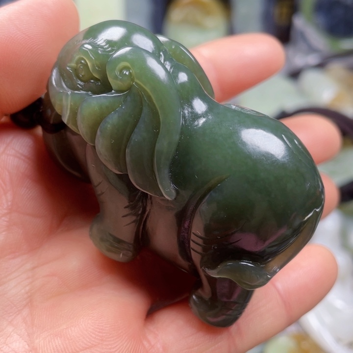 和田玉挂件未镶嵌