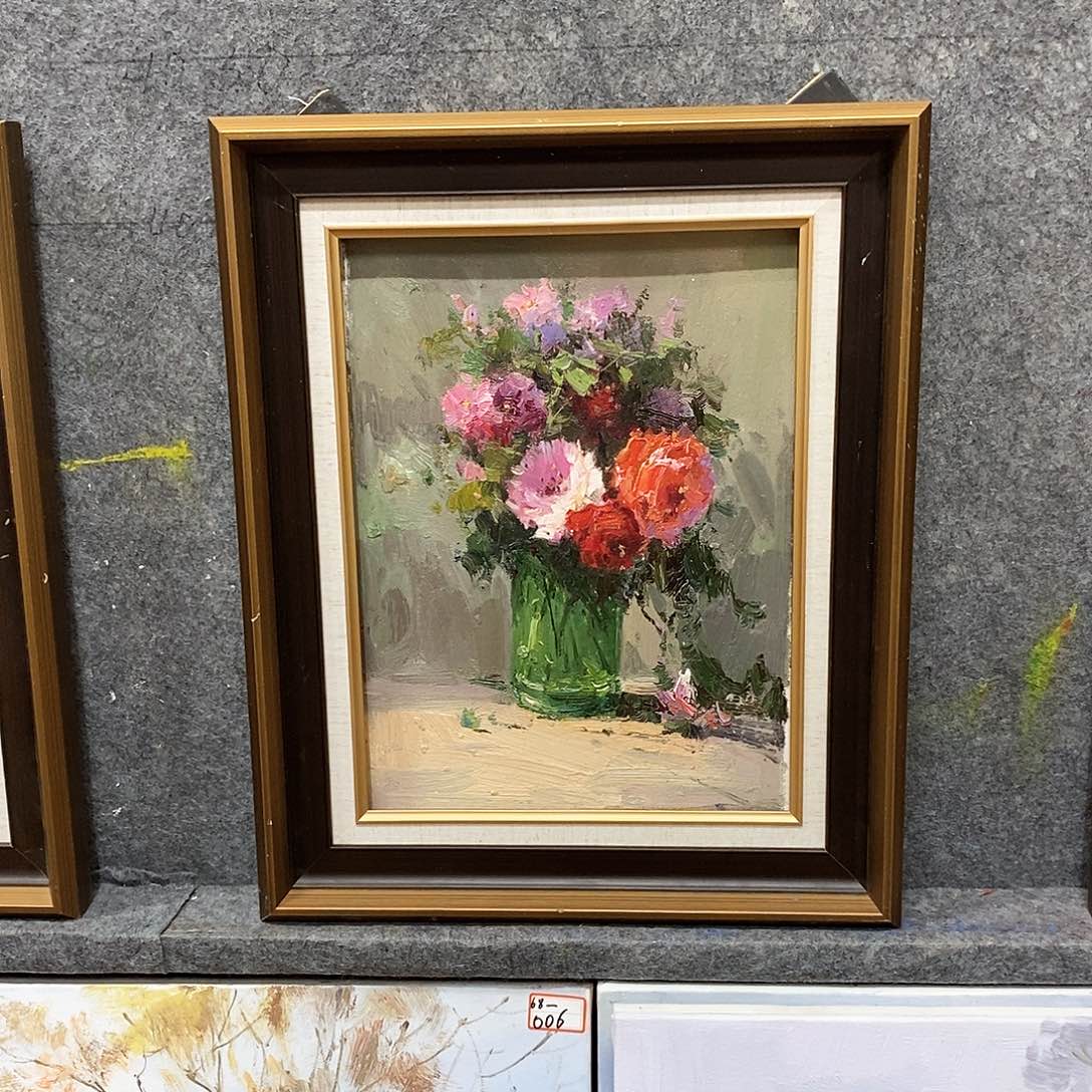 油画带外框画芯尺寸40x 30 c m