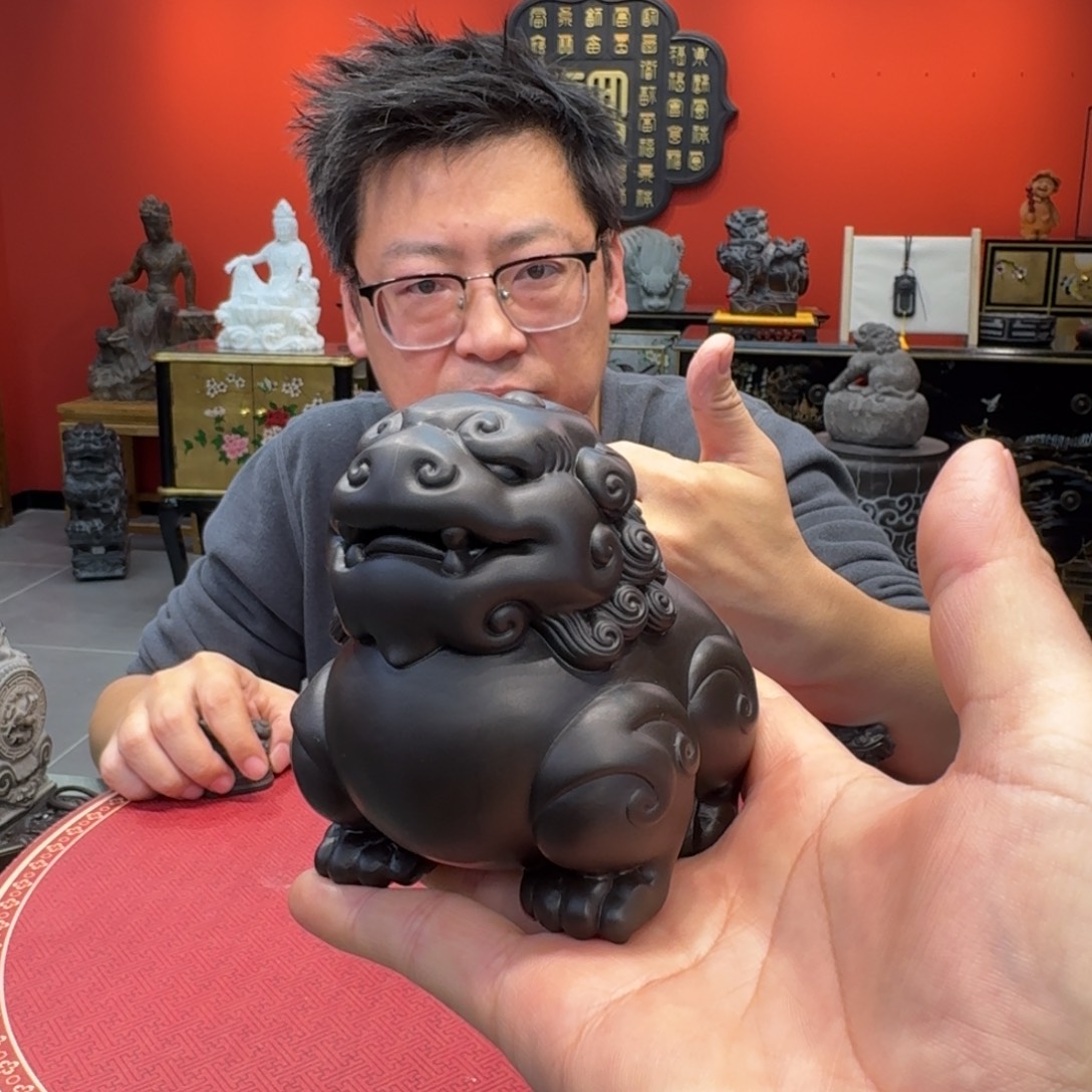 石材晋錾石雕手工雕刻摆件