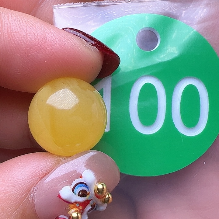 蜜蜡裸石未镶嵌木*?14.7m m