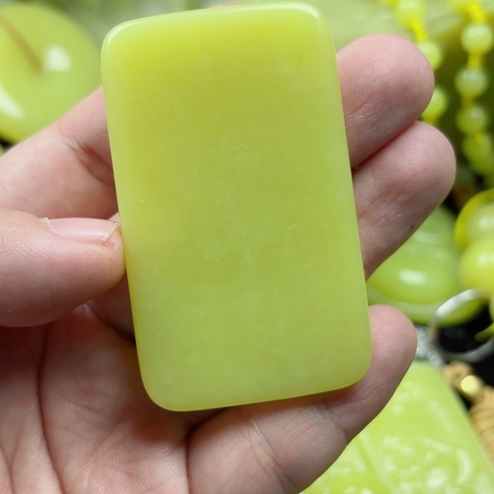 西***毒布新疆若羌黄玉薄无事牌