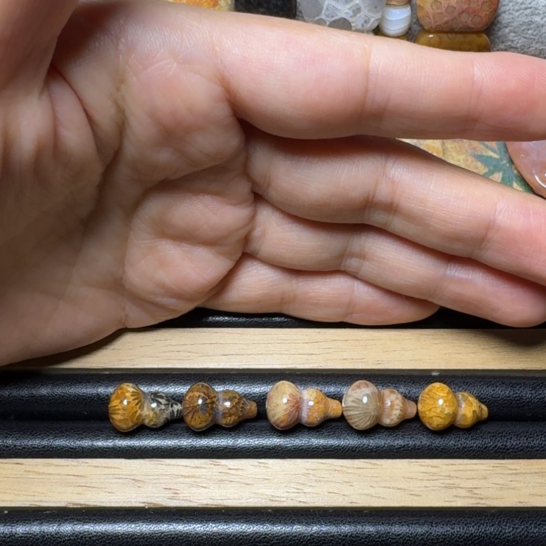 硅化玉葫芦249，单价50未镶嵌佑*