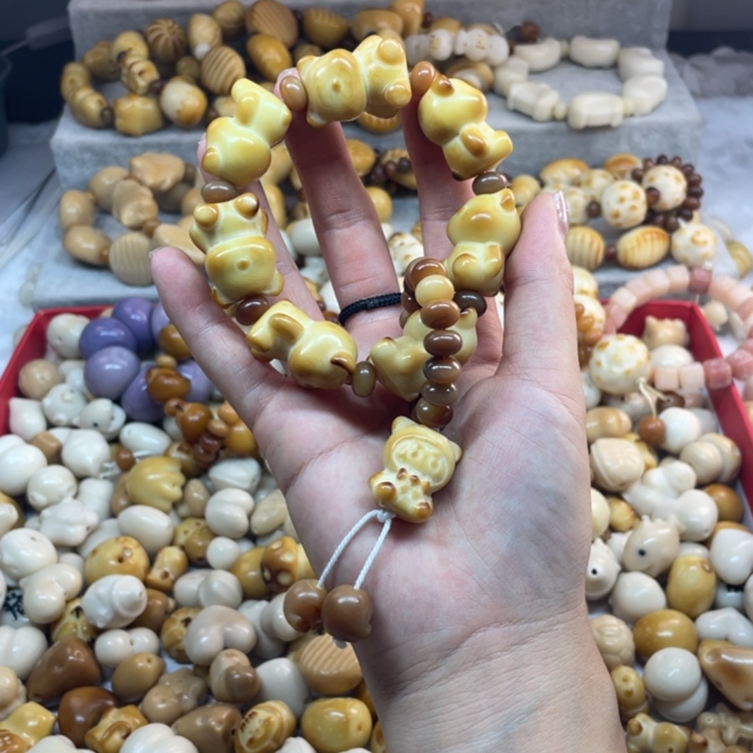 菩提根/象牙果吊坠全品象牙果小熊手串