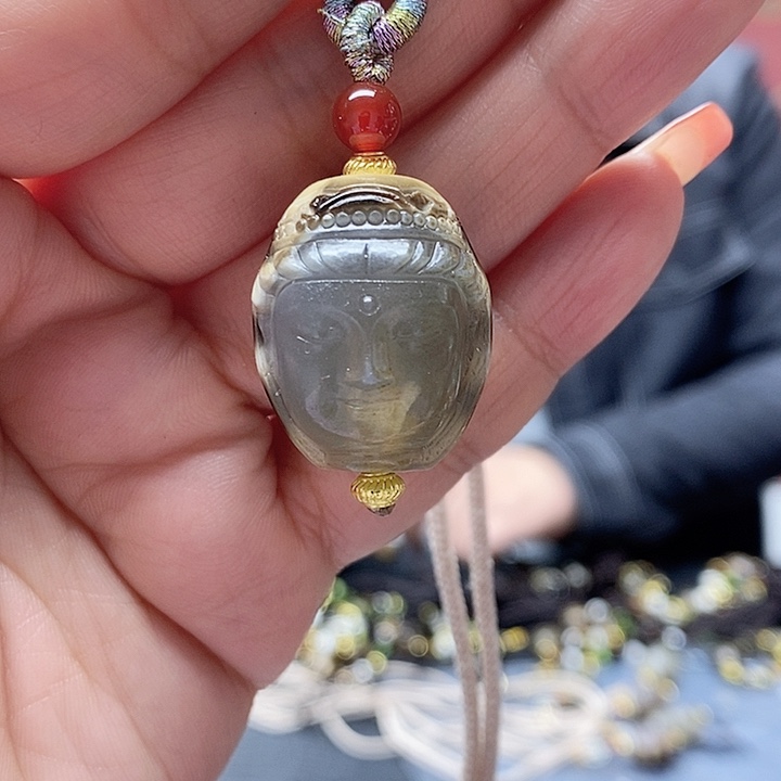 玛瑙/玉髓颈饰合金