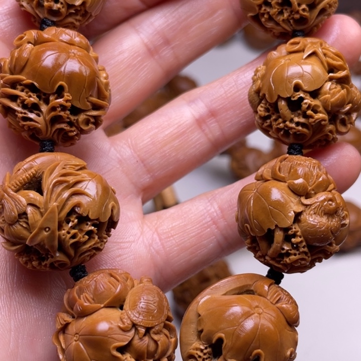 橄榄核手串/手链蝈*儿橄榄油