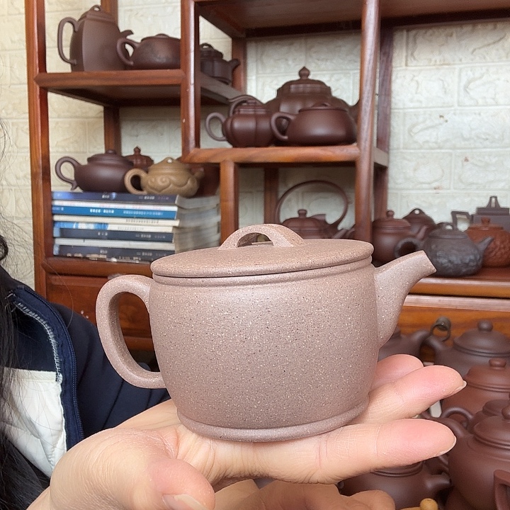 茶壶紫砂汉瓦280cc精工半手工