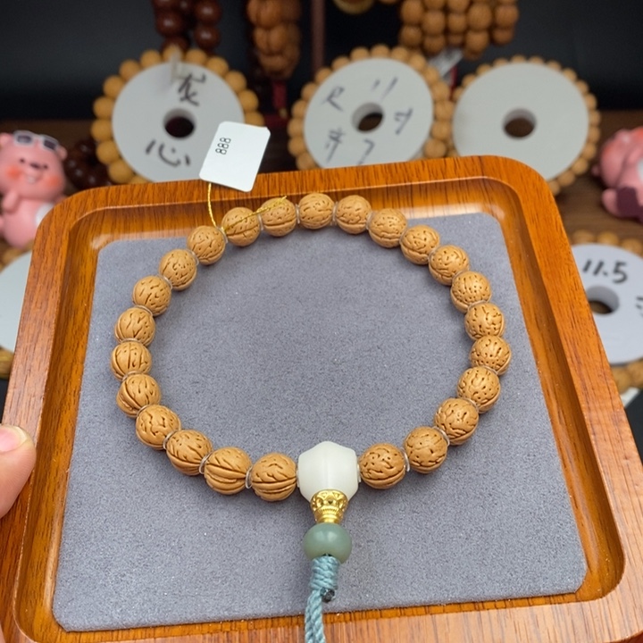 桃核手串宽齐小金豆9.5-2………