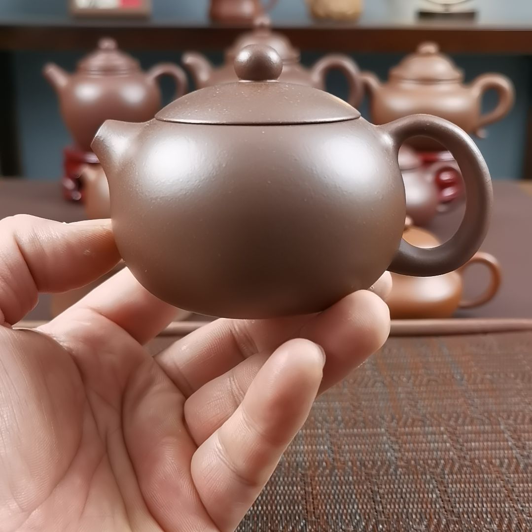 紫砂茶壶紫泥西施180CC