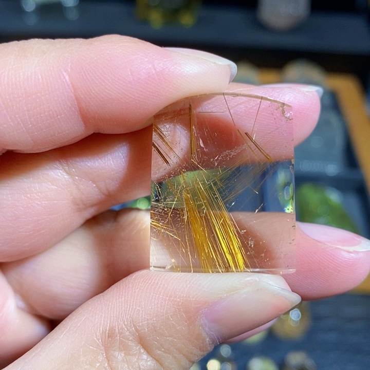 发晶颈饰未镶嵌吊坠