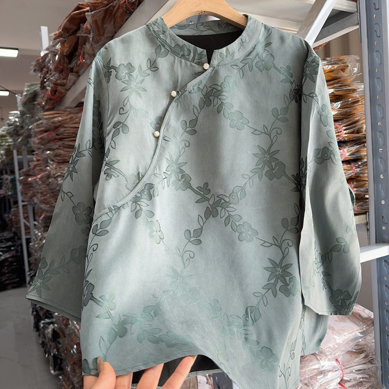 5350款新中式短款上衣 【韵禾段】