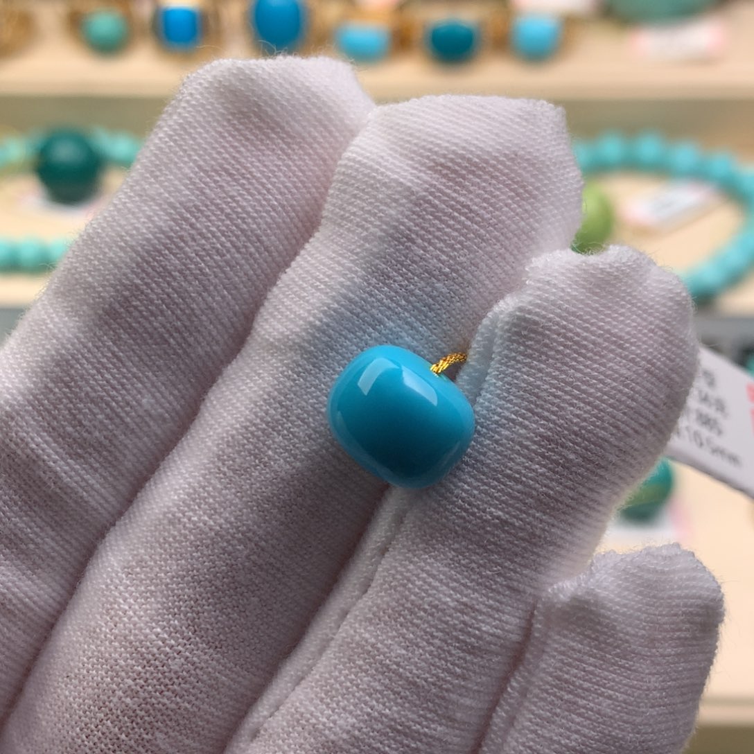 未镶嵌绿松石珠宝奇石10.5