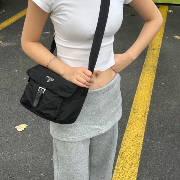 95新 Prada/普拉达 普拉达小号邮差/95新