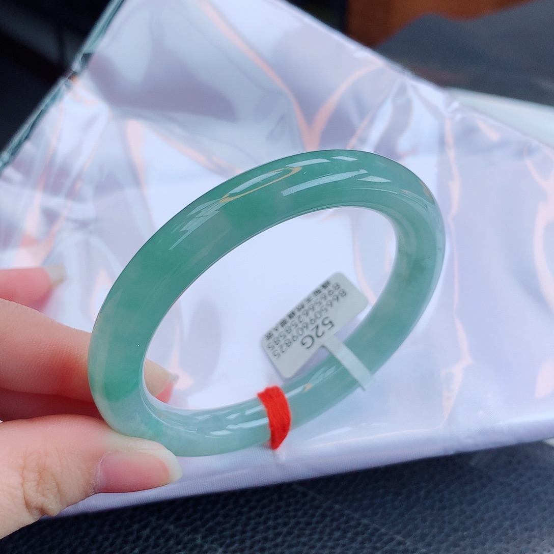 翡翠手镯未镶嵌缅甸天然翡翠a货