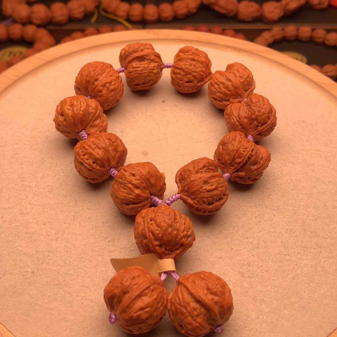 文玩核桃手串27尺寸