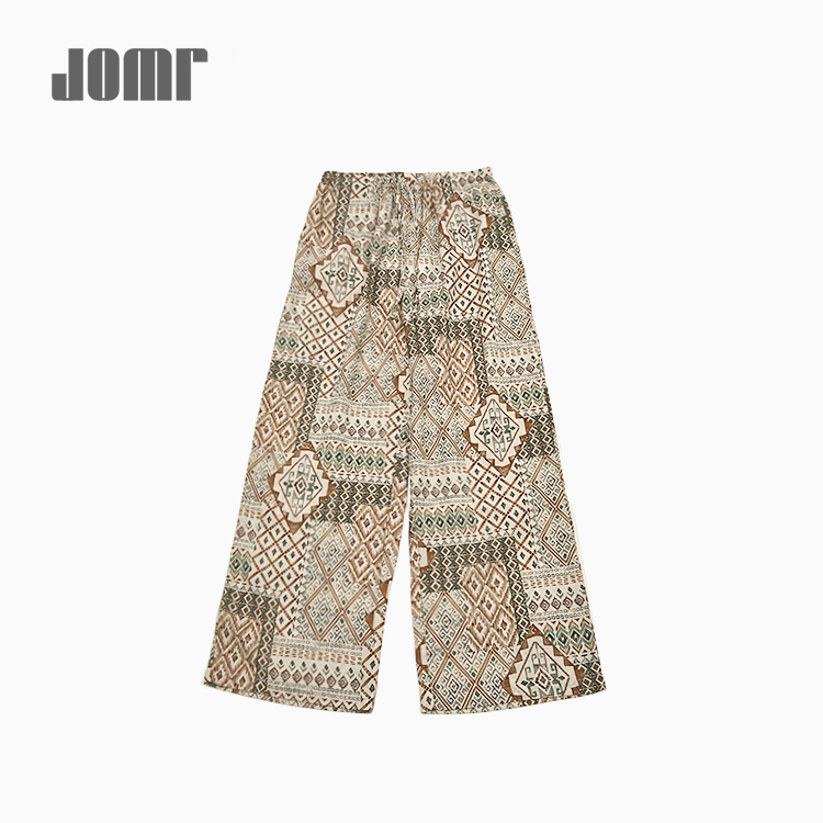 Jomr【主理人私服】肌理感~莱赛尔天丝亚麻 夏季女宽松直筒休闲裤子
