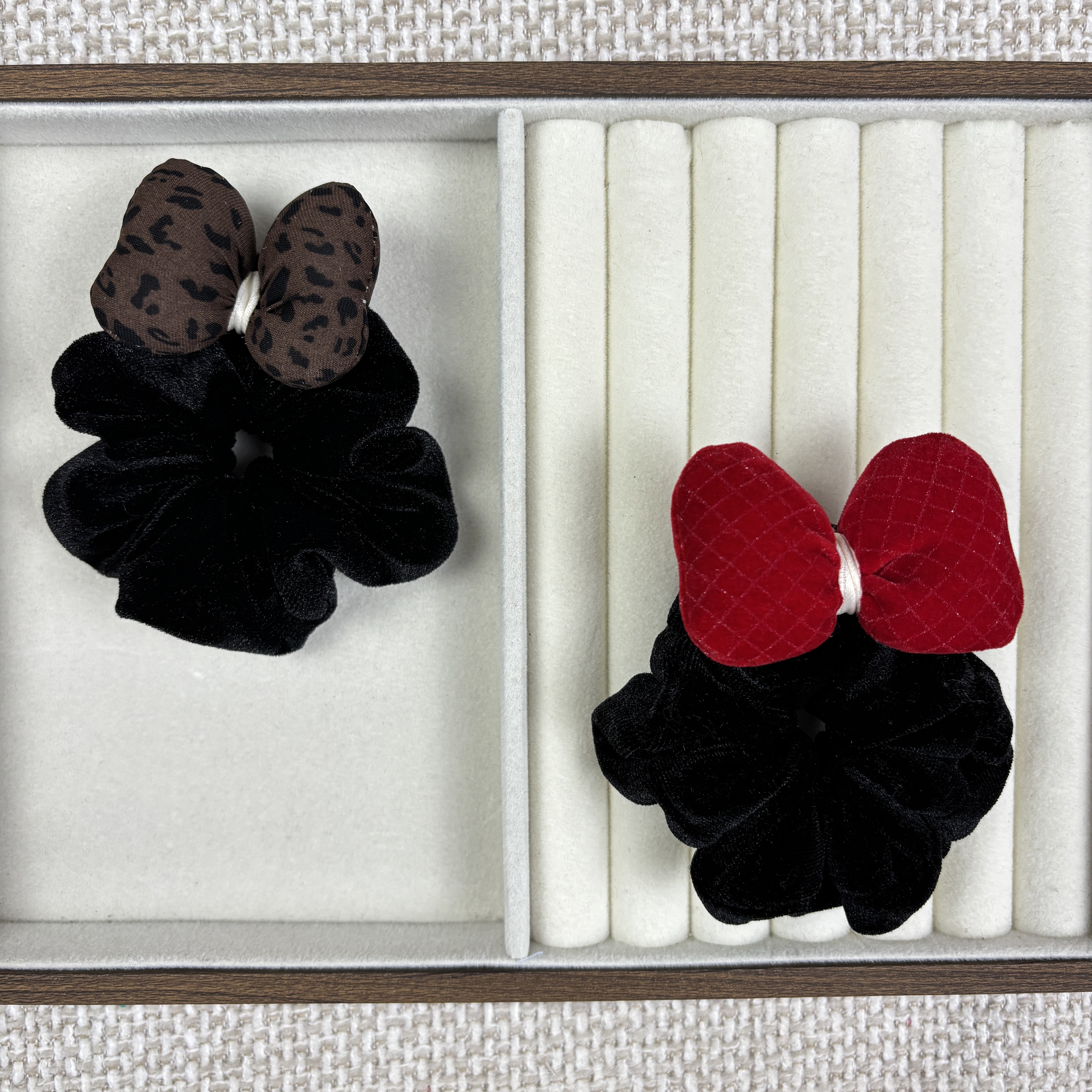 直径7-8公分左右1到8岁宝宝拇指手作年款发圈甜美蝴蝶结可爱发饰