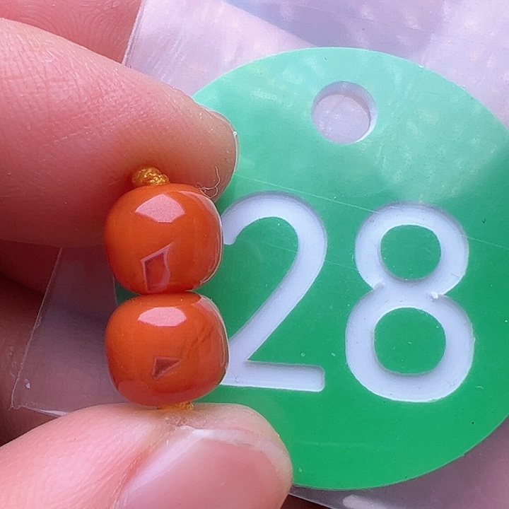 南红玛瑙珠宝奇石未镶嵌7.7m m