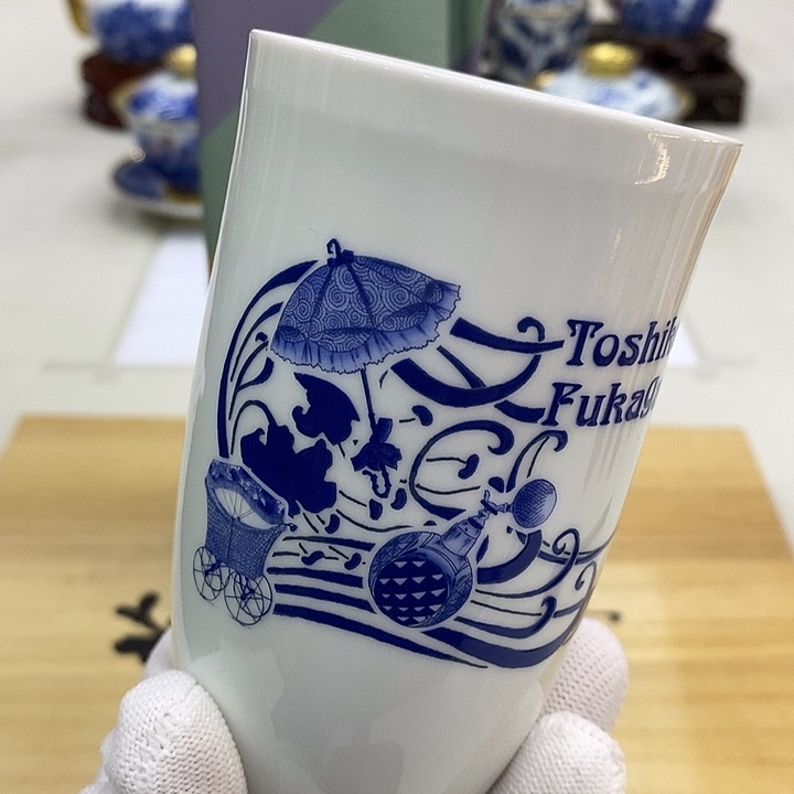 摆件口径深川进口瓷器