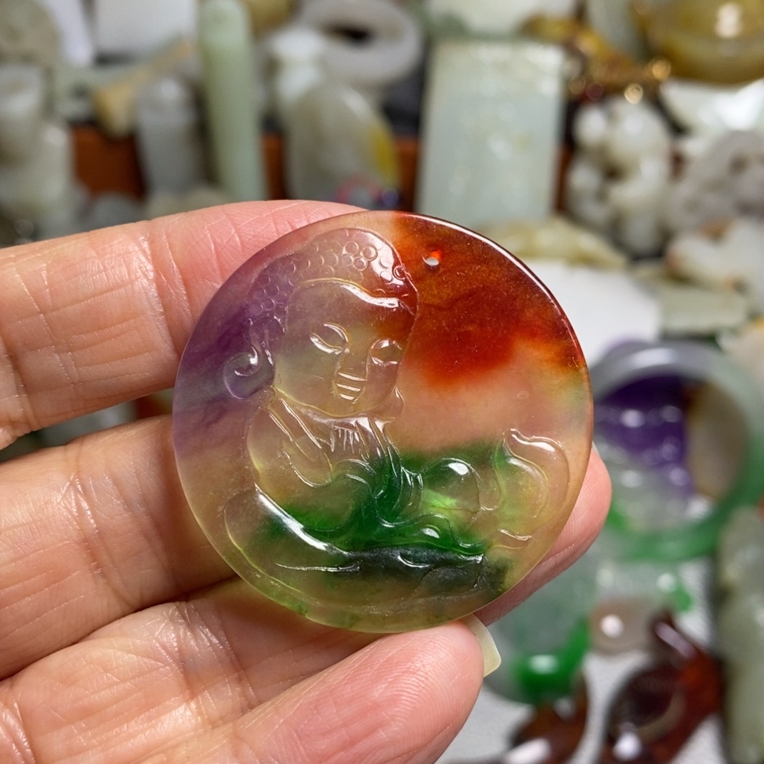 和田玉（糖玉）未镶嵌颈饰