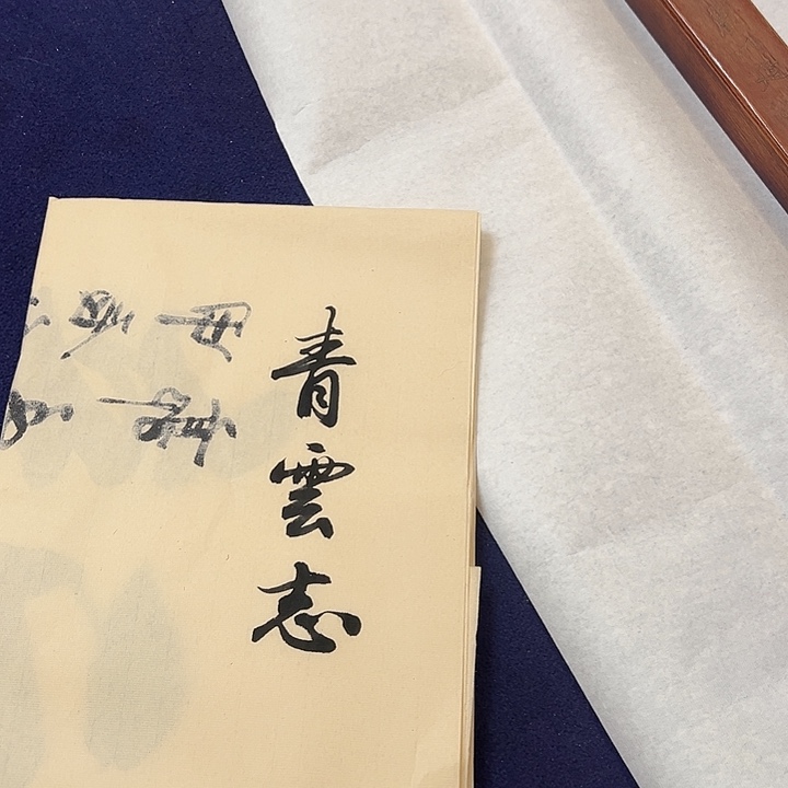 书法青云志书法作品