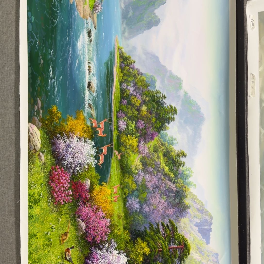 油画我也想要这样一