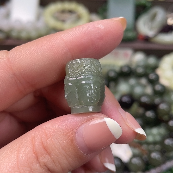 和田玉未镶嵌套链