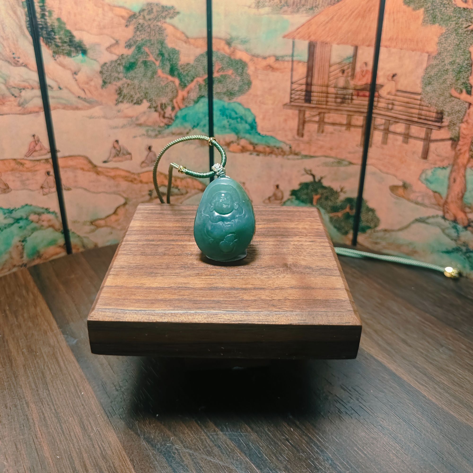 T和田玉佛公吊坠3528