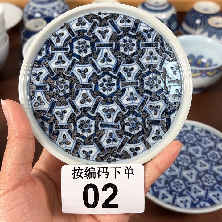 微瑕手工手绘茶具02