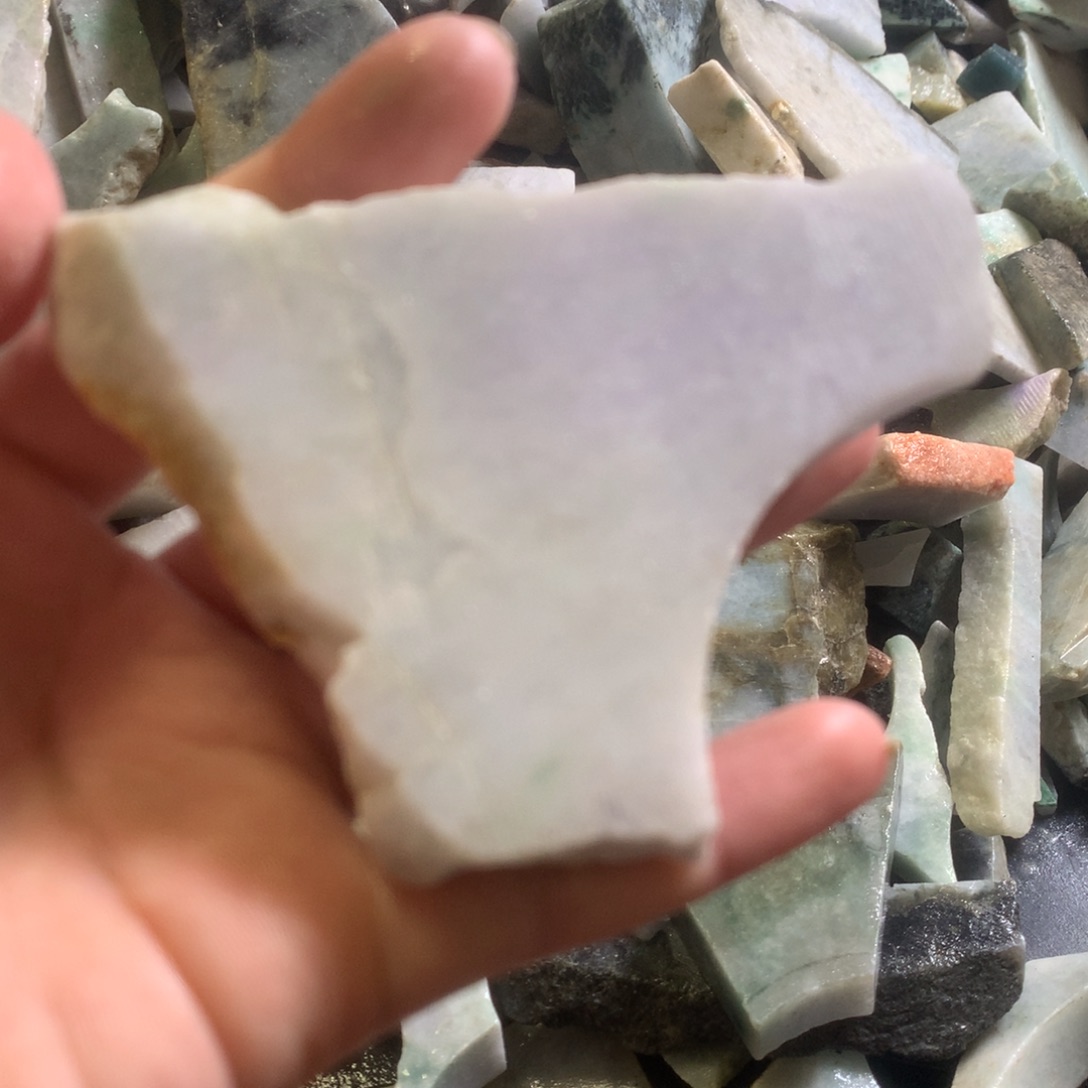 翡翠颈饰未镶嵌缅甸翡翠